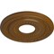 Ekena Millwork Lauren Ceiling Medallion (Fits Canopies up to 6 1/4"), 20 5/8"OD x 6 1/4"ID x 1 3/8"P, Smokey Topaz CM20LNSTF - alternate 4